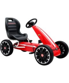 Lean Cars Gokart ABARTH Czerwony