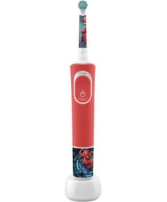 Oral-B D100 Vitality Kids Spiderman Elektriskā Zobu Birste