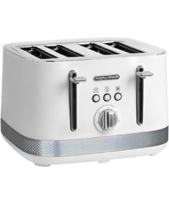 Morphy Richards Illumination white 4 slice toaster