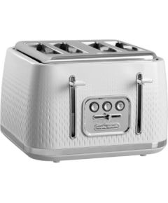 Morphy Richards Verve white 4 slice toaster