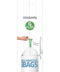 BRABANTIA atkritumu tvertņu maisiņi, 23-30 l, (G) (20 gab) - 246265