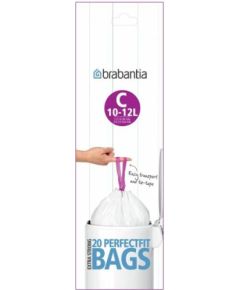 BRABANTIA atkritumu tvertņu maisiņi, 10-12 l, (C) (20 gab) - 245343