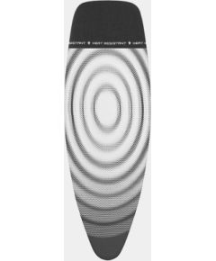 BRABANTIA gludināmā dēļa pārvalks, 135x45 cm, Titan Oval (D), 8 mm - 135842