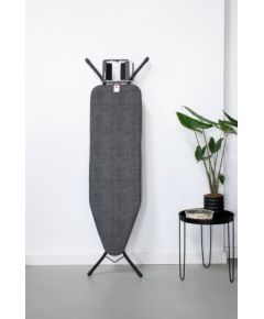 BRABANTIA gludināmā dēļa pārvalks, 124x38 cm, Denim Black (B) 4mm+ 4mm filcis - 130885