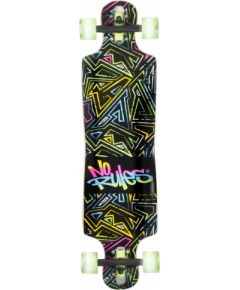 No Rules D3 Longboard NEON skrituļdēlis, ABEC 7 ar gaismiņām - AU 361