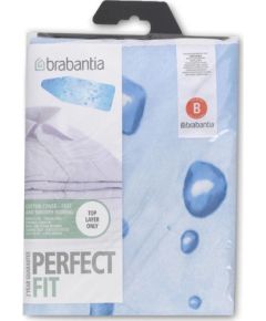 BRABANTIA gludināmā dēļa pārvalks, 124x38 cm, Icewater (B) 2mm - 318160