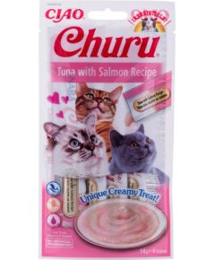 INABA Churu Tuna with salmon - cat treats - 4x14 g