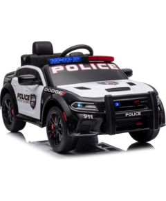 Lean Cars ﻿Battery-powered car Dodge Charger Police White and Black