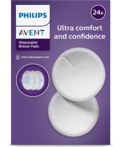 Philips Avent Vienreizējas lietošanas krūšturu ieliktnīši (24 gab.) - SCF254/24