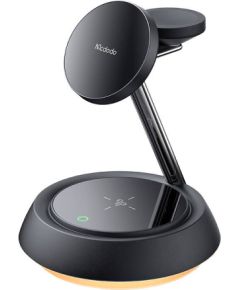 Mcdodo CH-4952 3-in-1 15W wireless charger (phone/TWS/Apple watch) black