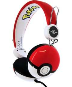 Wired headphones for Kids OTL Pokemon Pokeball Dome (red)