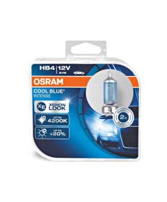 Osram HB4 (9006) Cool Blue Intense 4300K (+20%), 12V Replaced by 9006CBN-HCB Spuldžu komplekts