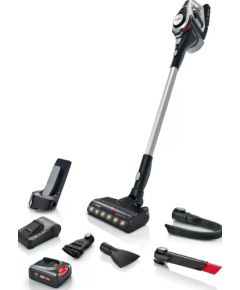 Bosch Serie 8 BCS8224WA handheld vacuum Black, Red, Steel Bagless