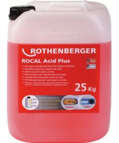 Atkaļķošanas līdzeklis Rothenberger ROCAL Acid Plus; 25 kg