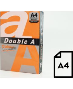 Colour paper Double A, 80g, A4, 500 sheets, Saffron