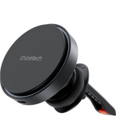 Magnetic car holder witch charger Choetech T205-F, 15W (black)