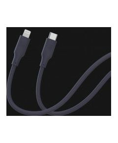 Evelatus   USB C to Lightning Silicone Cable 1.2M (MFI10CL) 60W / 20V3A Blue