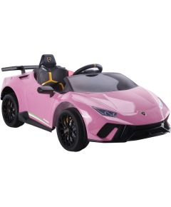 Lean Cars Electric Ride On Car Lamborghini Huracan Pink