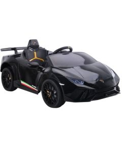 Lean Cars Electric Ride On Car Lamborghini Huracan Black