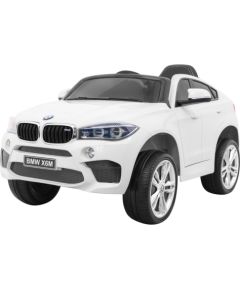 Bērnu Elektromobilis BMW X6M baltā