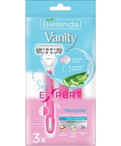 Bielenda Vanity Soft Expert - Maszynka do golenia damska  1op. - 3szt.