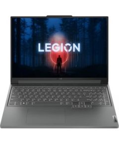 LENOVO LEGION SLIM 5 RYZEN 5 7640HS/16" WQXGA (2560X1600) IPS 300NITS ANTI-GLARE, 100% SRGB, 165HZ/16GB/512GB SSD/RTX4060_8GB/W11H/ENG (STORM GREY)