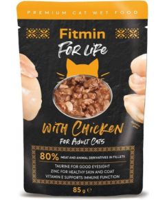 FITMIN For Life Cat Pouch Adult Chicken 85g