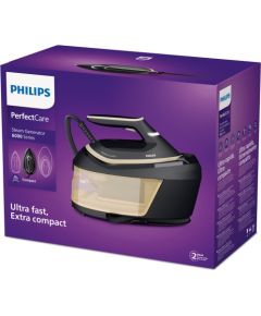 Philips PSG6064/80 steam ironing station 2400 W 1.8 L SteamGlide Advanced Black, Gold