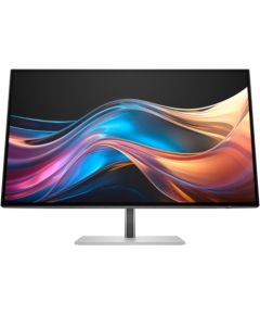 HP 727pq Series 7 Pro QHD Monitor - 27" 2560x1440 QHD 400-nit 120Hz AG, IPS HDR, USB-C(15W)/HDMI/DisplayPort Daisy-Chain, 3x USB, height adjustable/tilt/swivel/pivot, 3 years (replaces Z27q G3) / 8J4D8AA#ABB