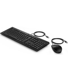 HP 225 USB Wired Mouse Keyboard Combo - Black - EST / 286J4AA#ARK