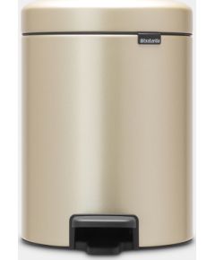 BRABANTIA atkritumu tvertne ar pedāli NewIcon, 5 l, Champagne - 304422