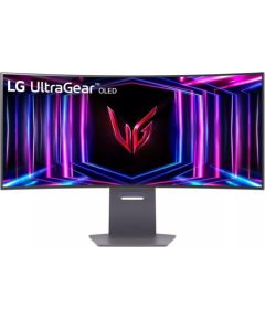 Monitor LG 34GS95QE-B 34" Gaming/Curved Panel OLED 3440x1440 21:9 240Hz Matte 0.03 ms Swivel Height adjustable Tilt Colour Black 34GS95QE-B