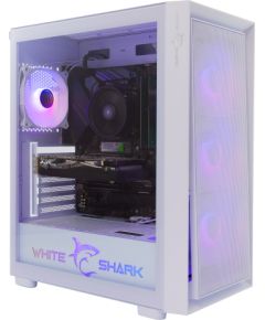 White Shark GCC-2401 Warhead-3 White 4 Fans 12cm RGB