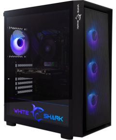 White Shark GCC-2401 Warhead-3 Black 4 Fans 12cm RGB