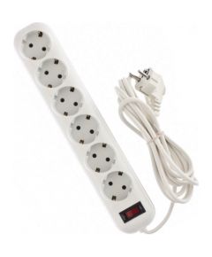 Bellight Extension cord with 6 sockets 5m