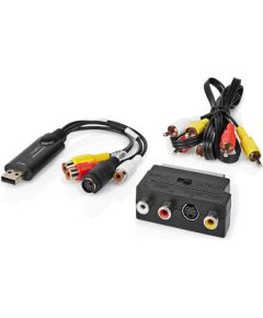 Nedis Video konvertors (analogs uz digitālo) SCART/RCA/S-Video - USB 2.0