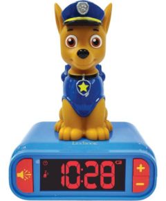 Digital alarm clock with a Chase 3D nightlight Lexibook