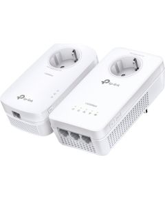 TP-Link TL-WPA1300P AV1300 Gigabit Passthrough Powerline ac Wi-Fi Kit