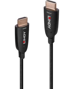 Lindy Fiber Optic Hybrid HDMI 2.1 8K60 cable (black, 10 meters, AOC cable)