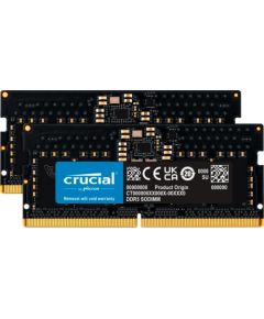 Crucial DDR5 - 16GB - 5600 - CL - 46 (2x 8 GB) dual kit, RAM (black, CT2K8G56C46S5)