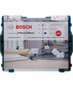 Bosch Hole saw set Progressor for Wood & Metal, 8 pieces (L-BOXX)