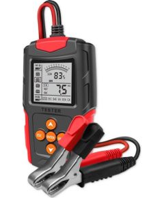 Qoltec 52484 LCD digital battery tester | 12V | 24V | 3Ah-200Ah