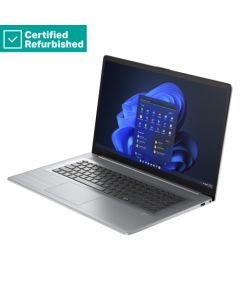 RENEW GOLD HP 470 G10 - i7-1355U, 16GB, 512GB SSD, 17.3 FHD 300-nit AG, Czech/UK backlit keyboard, Asteroid Silver, 41Wh, Win 11 Pro, 1 years / 968P4ETR#BCM