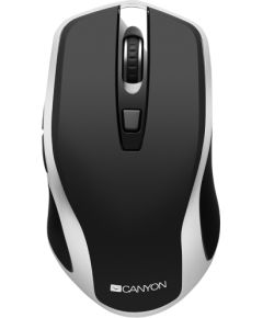 CANYON mouse MW-19 EU Wireless Charge Black Silver