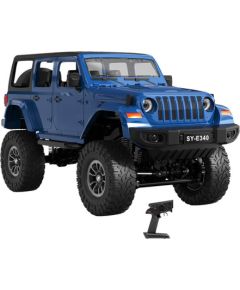 RC remote control car 1:14 Double Eagle (blue) Jeep Crawler Pro E340-003