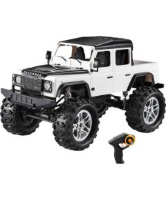 Remote control RC remote control car 1:14 Double Eagle (white) Land Rover Defender (pick-up) E332-003