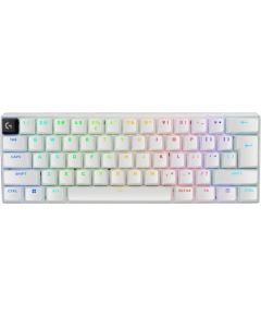 LOGITECH G PRO X 60 LIGHTSPEED Wireless Gaming Keyboard (Tactile) - WHITE - US INT'L - 2.4GHZ/BT - EMEA28-935 - TACTILE SWITCH