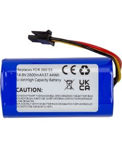 Extradigital Battery for 360 Robot S5, 14.8V, 2.6Ah, Li-ion