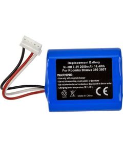 Extradigital Battery for IROBOT Braava 380, 7.2V, 2.0Ah, Ni-MH