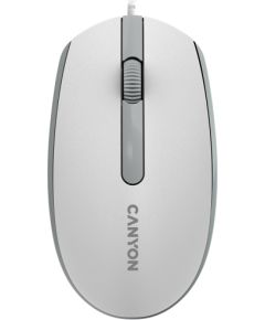 CANYON mouse M-10 Wired White Grey